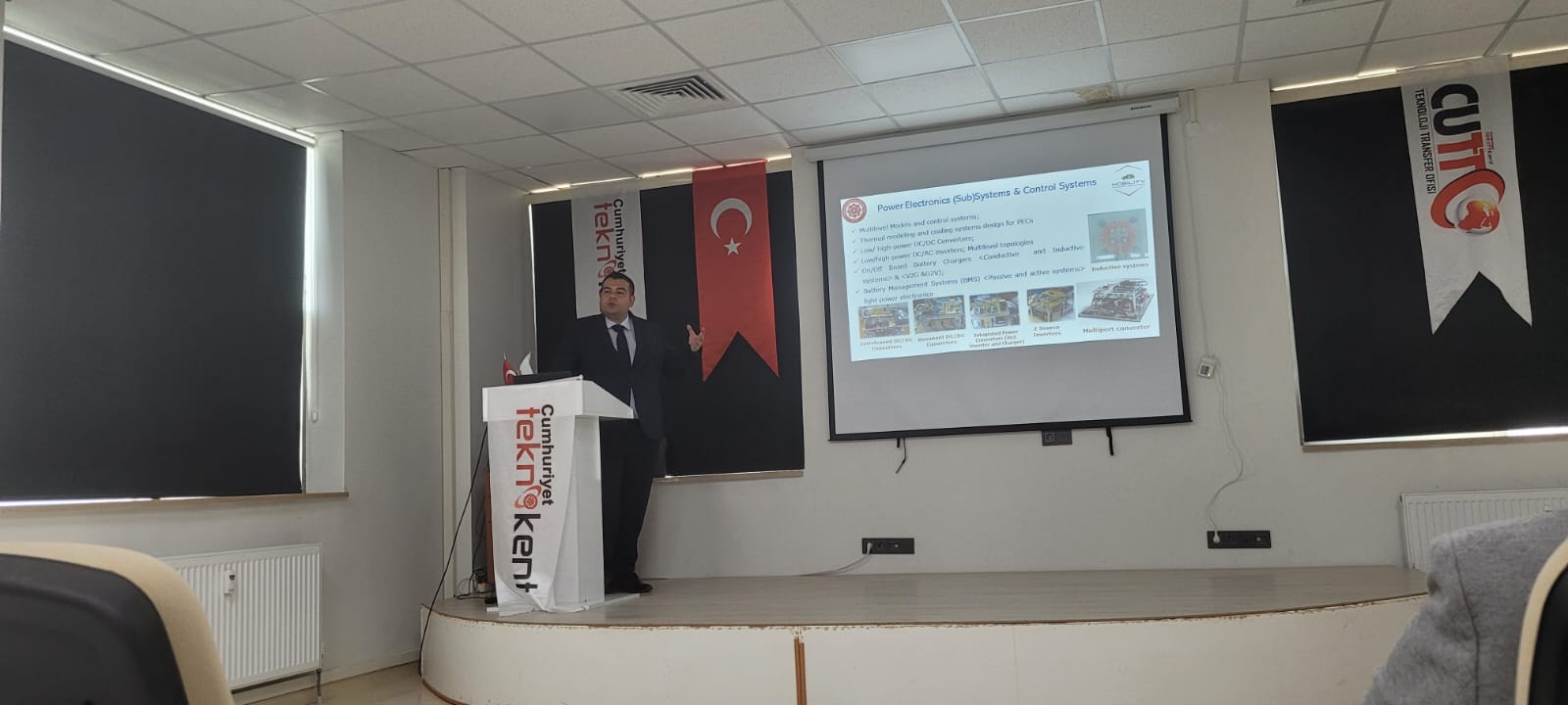 ELEKTİRİKLİ ARAÇ BATARYALARI, İOT ÇÖZÜMLERİ VE ŞEBEKEYE ETKİSİ BİLGİLENDİRME TOPLANTISI